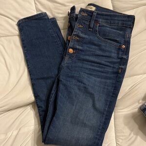 Madewell high rise skinny 11” size 27 jeans